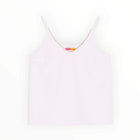 Vilagallo Vilagallo Zina Crepe Camisole - White/Gold
