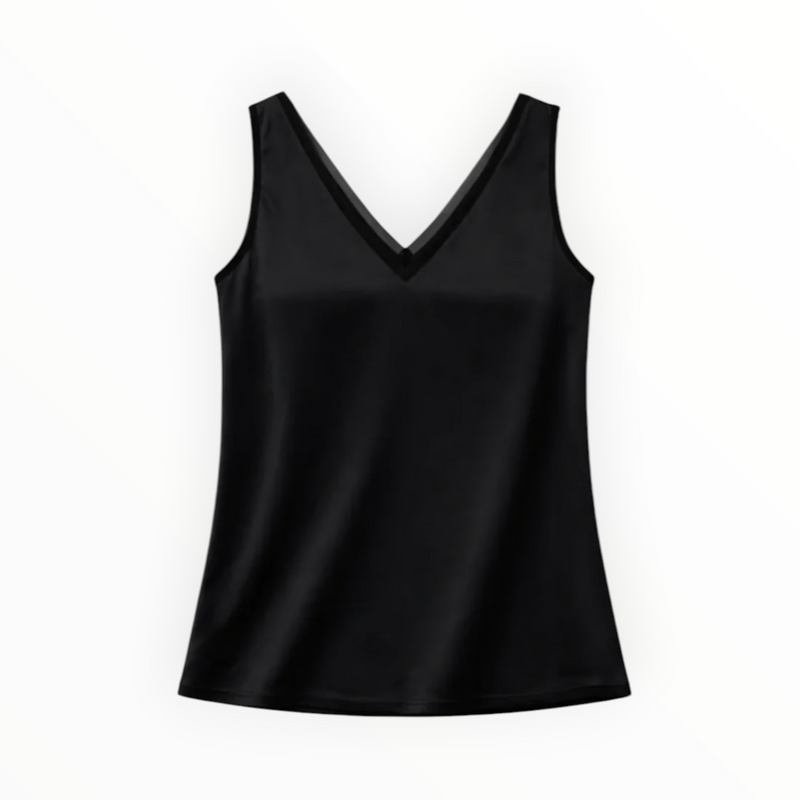 go> BY GOSILK Go V-Tee Redux - Washed Black