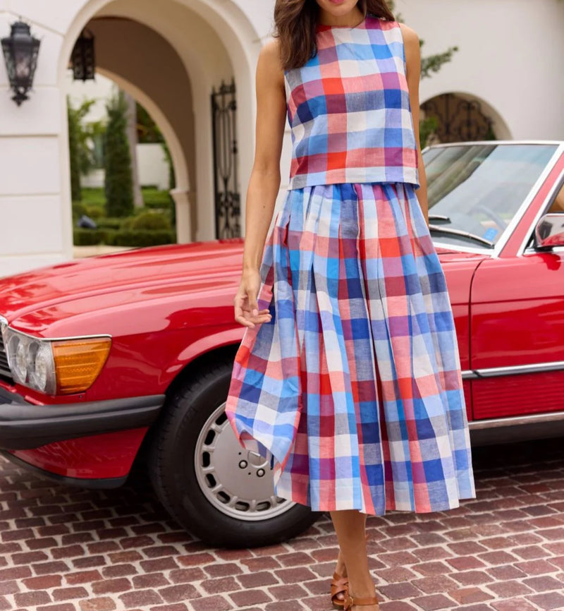 Jude Connally Gretel Shirt - Montauk Plaid
