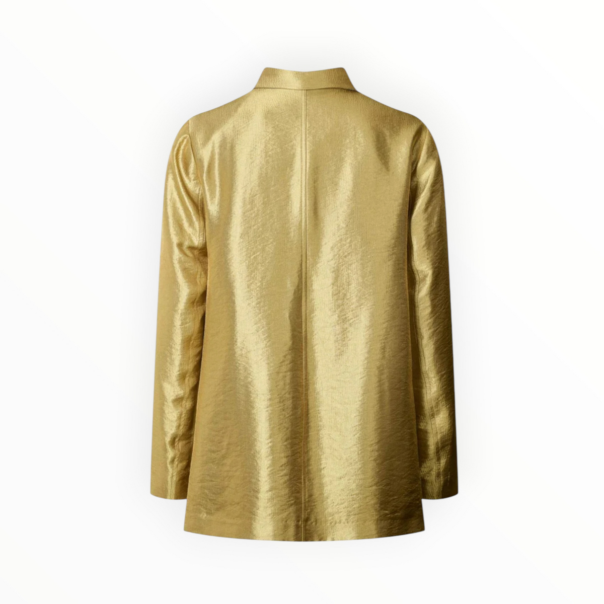 Rabens Saloner Alona Woven Jacket - Gold