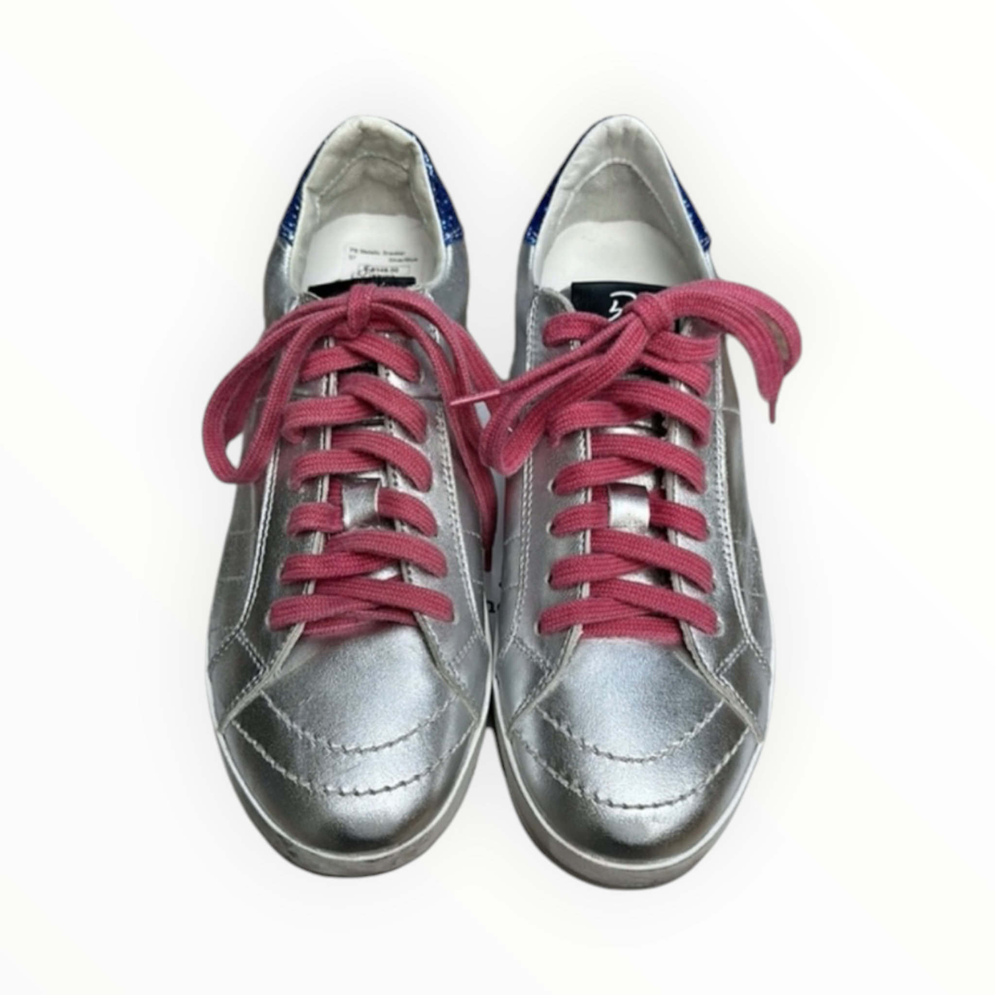 Primabase Metallic Sneaker - Silver/Blue/Pink