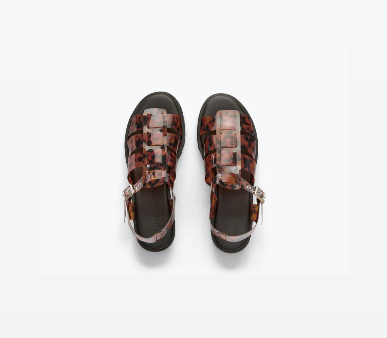 Frēda Salvador Darya Lug Sole Fisherman - Tortoise PVC