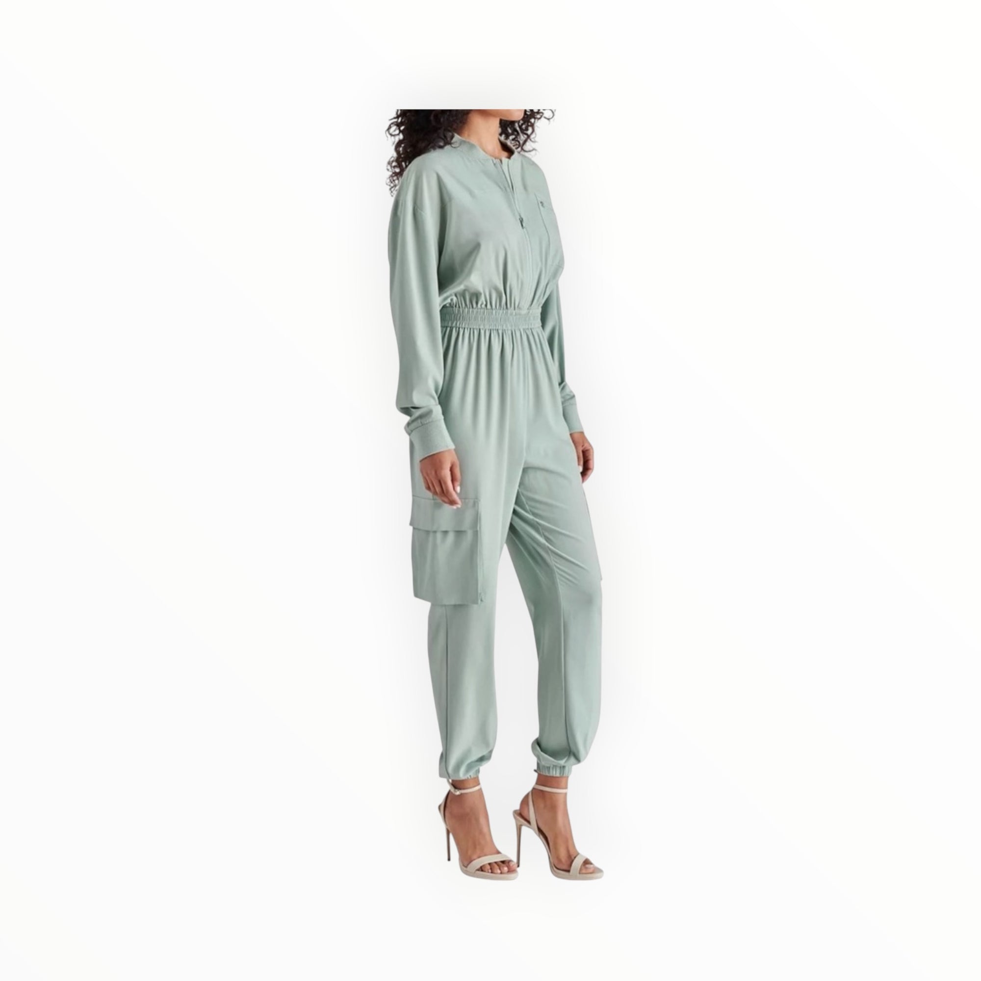 Steve Madden Alena Jumpsuit - Misty Jade
