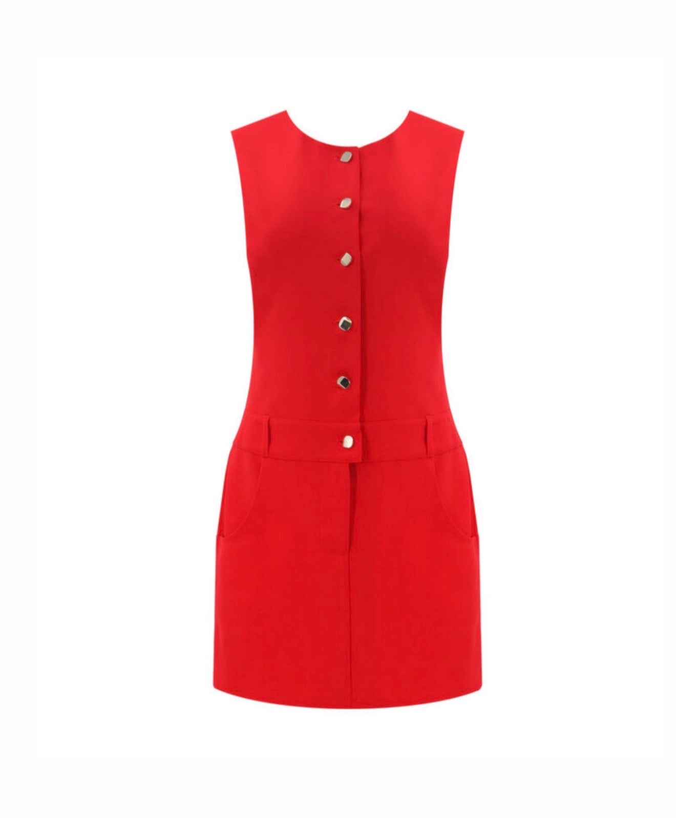 Amanda Uprichard Tori Dress - Ruby