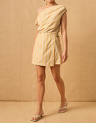 Mon Renn Point Break Mini Dress - Tropic Stripe