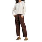 Velvet by Graham & Spencer Laney Corduroy Pant - Bark