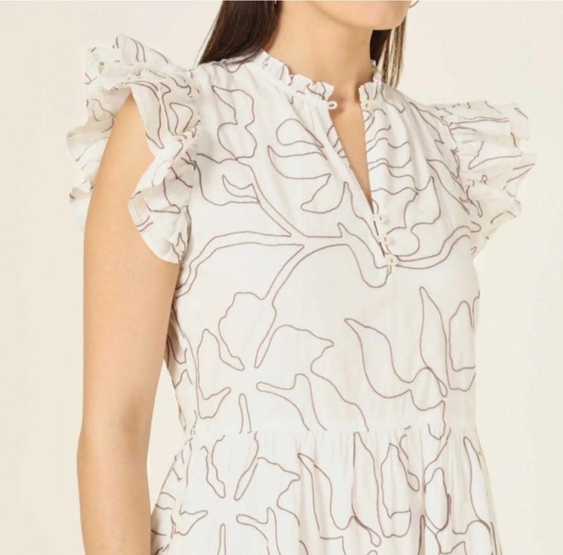 Omika Wilora Mini Dress - Uma Coconut