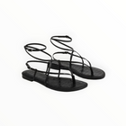 Sam Edelman Clarra Strappy Sandal - Black Leather