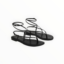 Sam Edelman Clarra Strappy Sandal - Black Leather