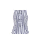 Exquise Emberly Blouse - Navy/Bone