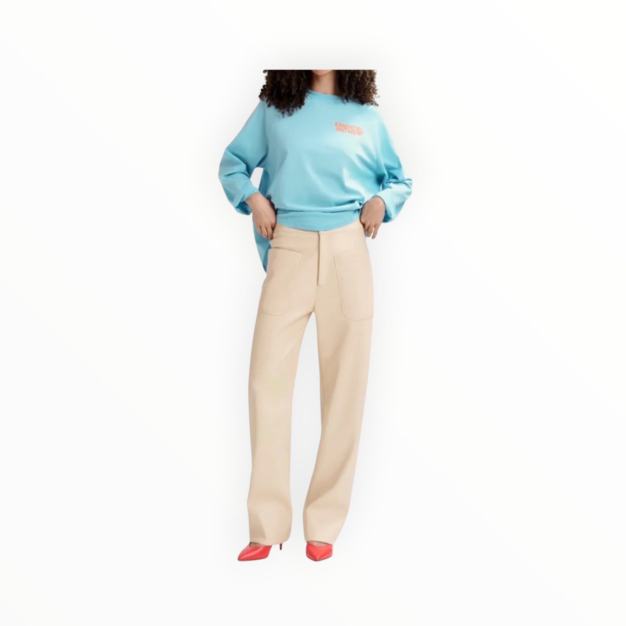 Essentiel Antwerp Grate Pants - Ecru