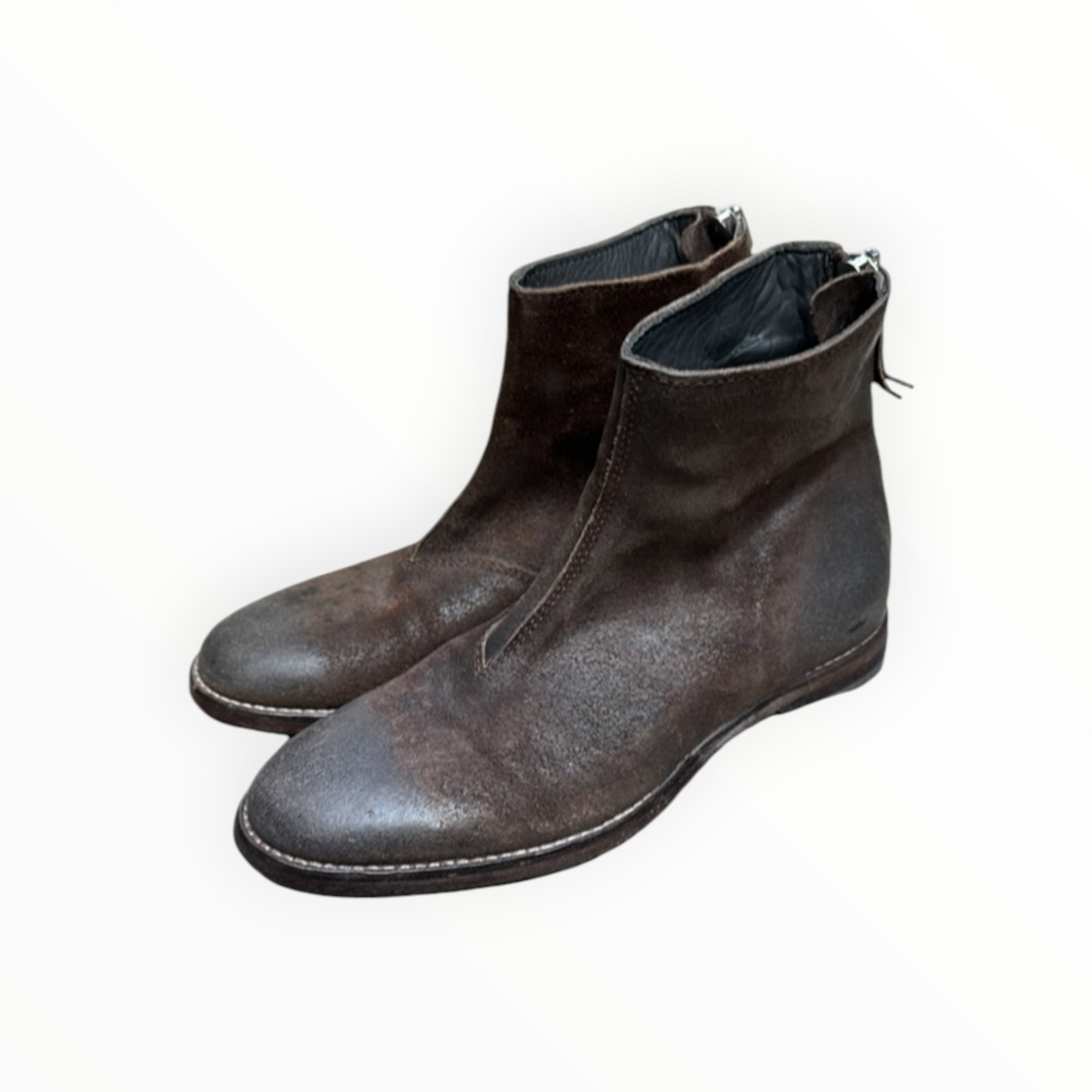 MOMA Tronchetto Donna Boot - Coffee