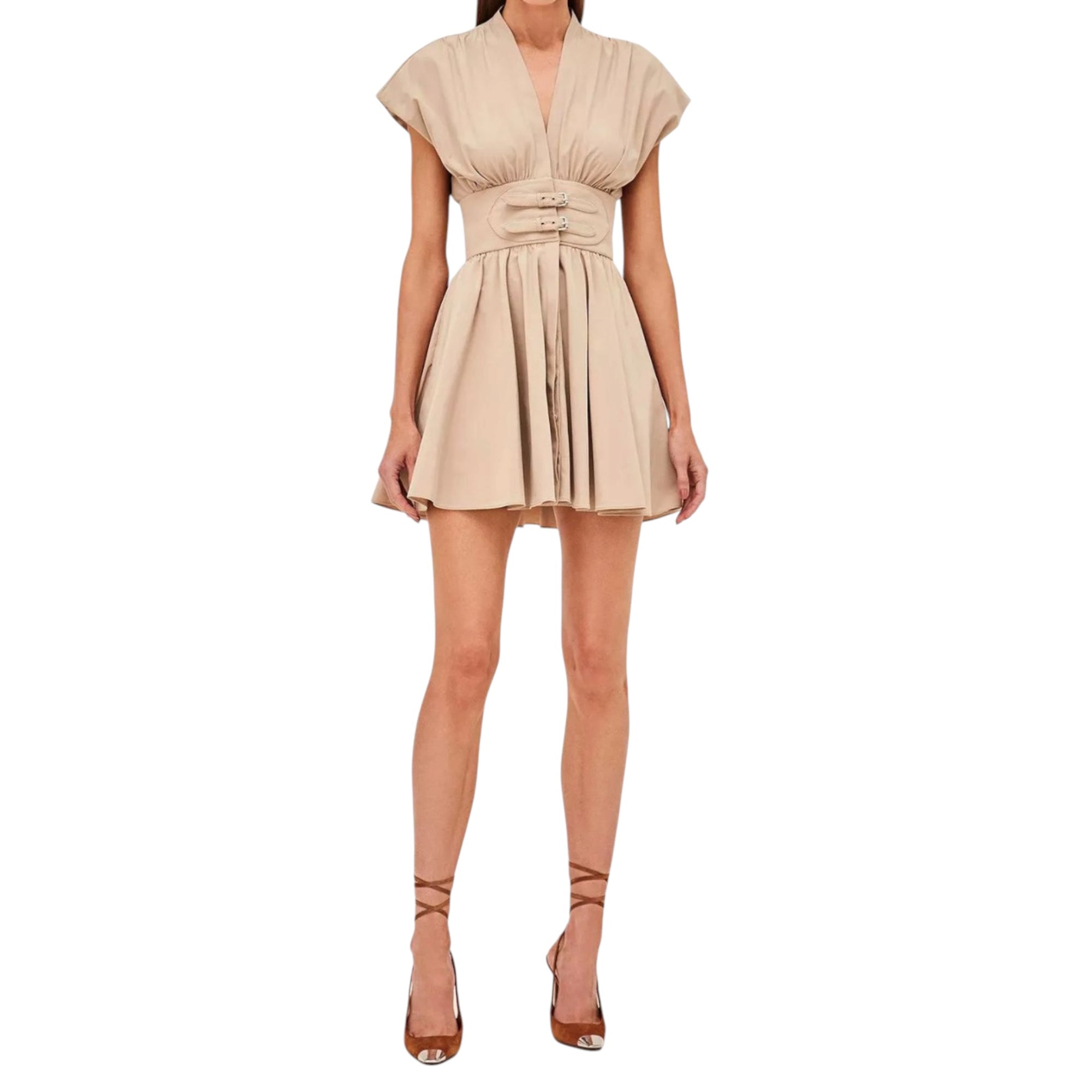 Alexis Luka Dress - Khaki