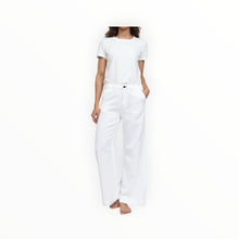 ASKK NY Cropped Brighton Twill Jeans - Ivory