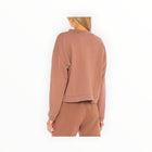 LNA Cropped Sweatshirt - Clove