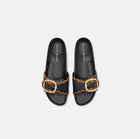 Loeffler Randall Iris Sandal - Black/Cacao