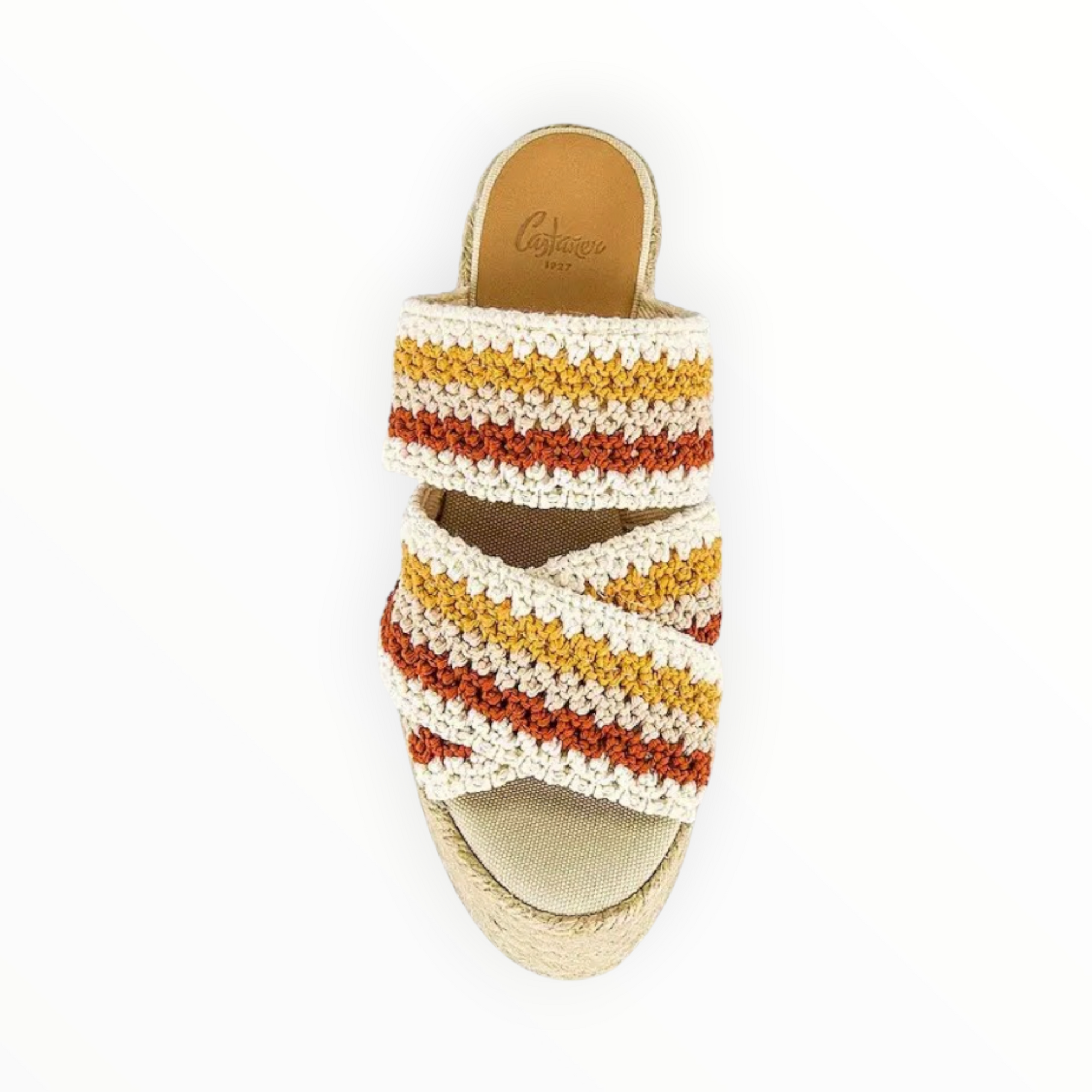 Castañer Elsa Platform Slide - Neutral