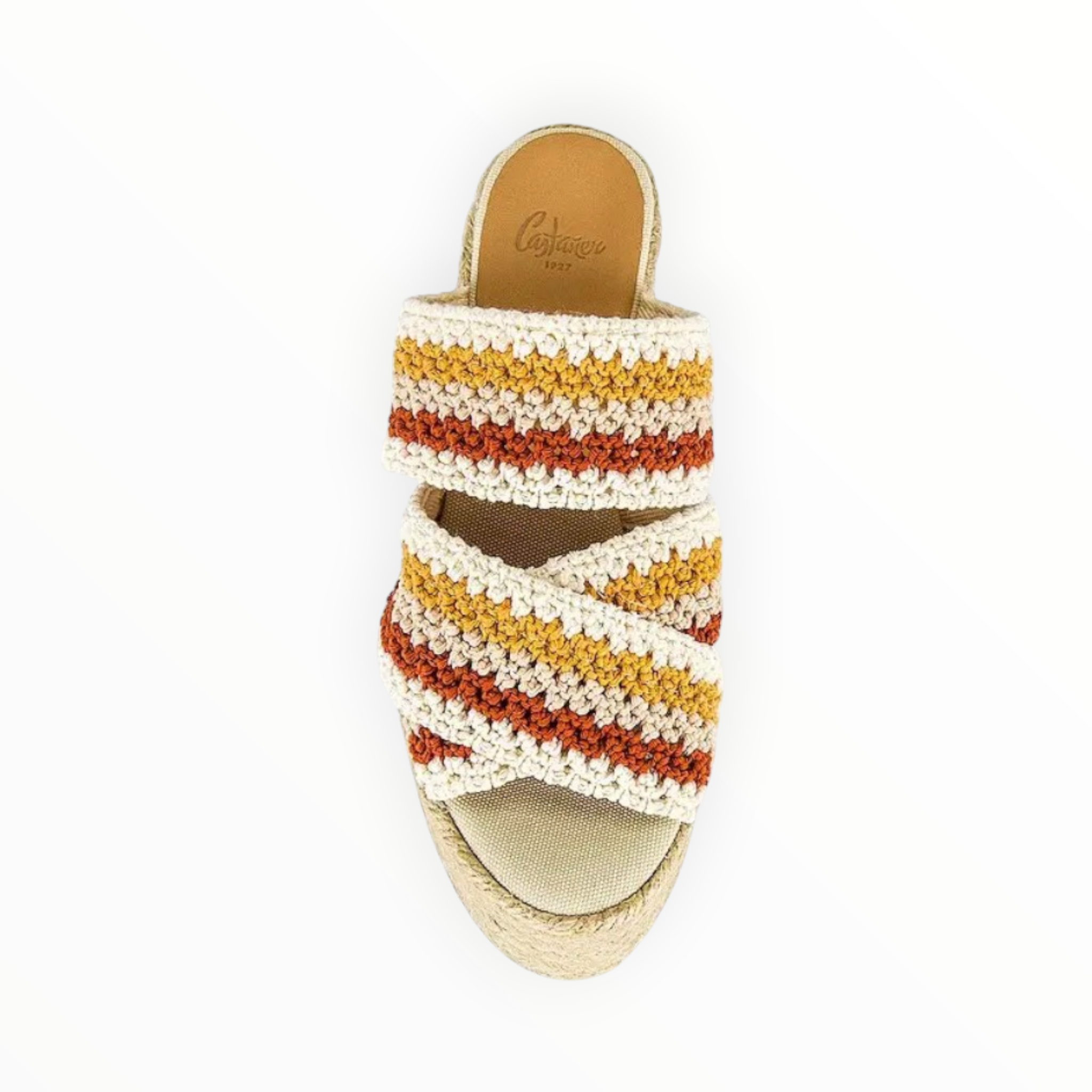 Castañer Elsa Platform Slide - Neutral