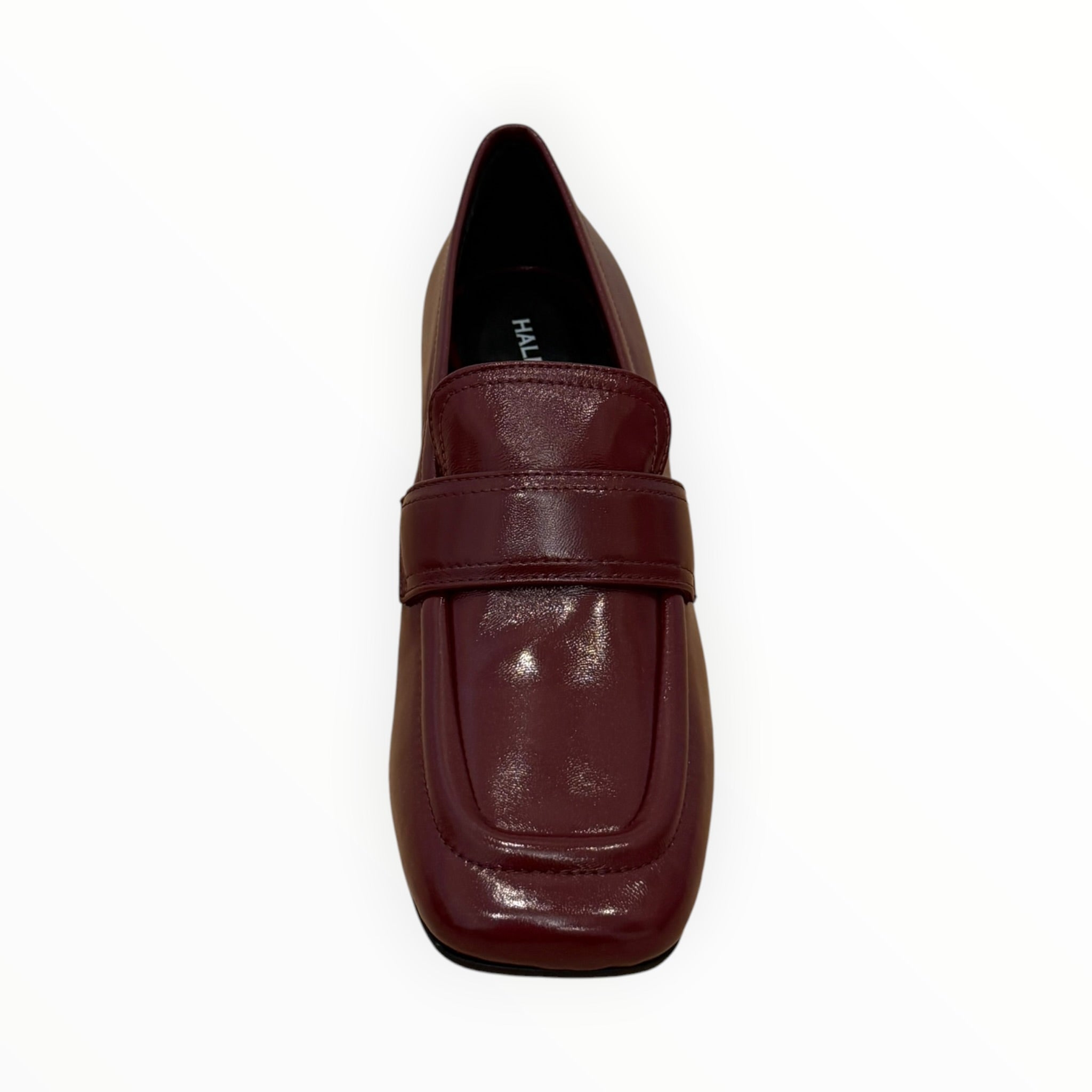 Halmanera Cecil 21 Patent Leather Pump - Mahogany