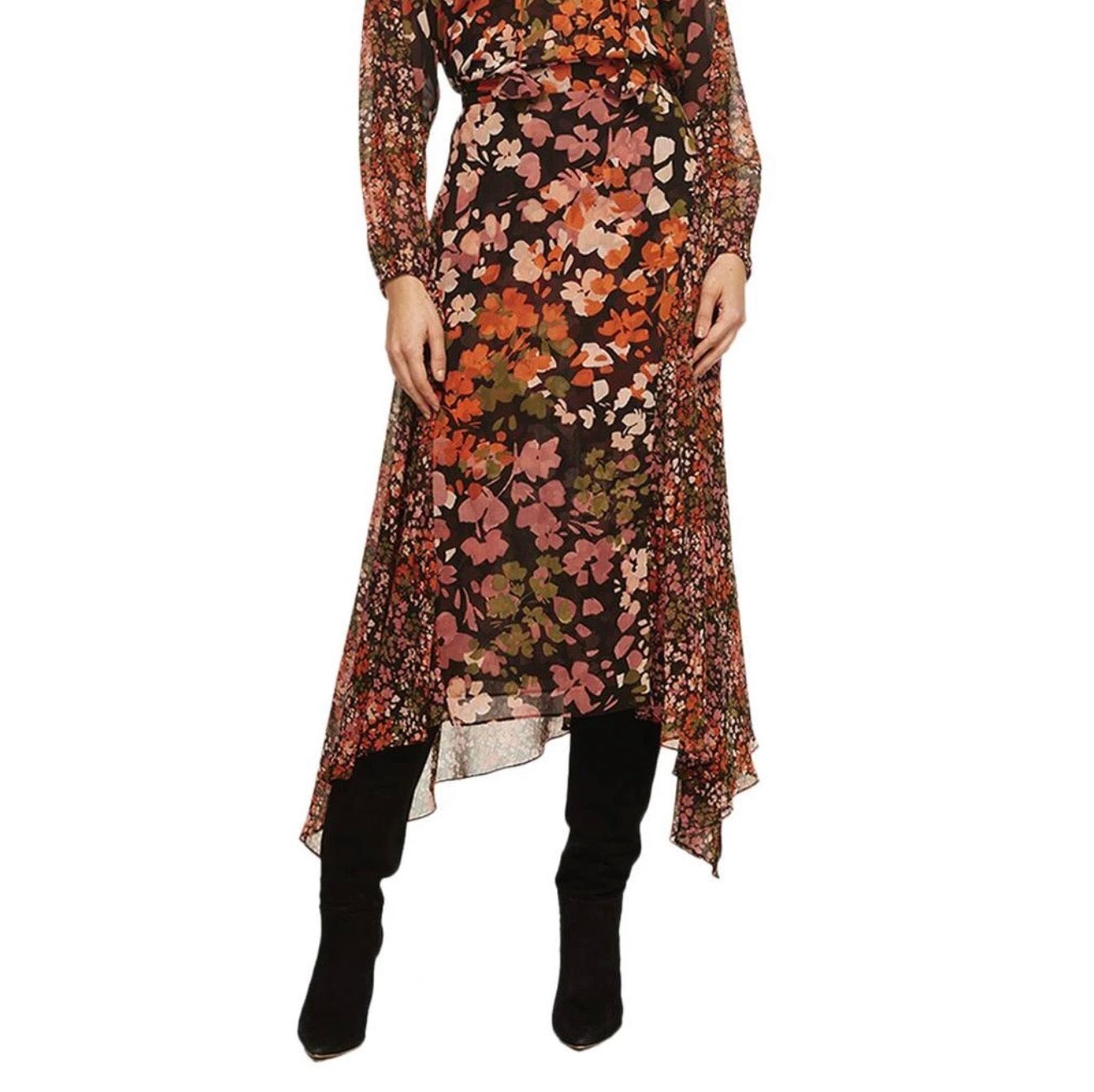 MISA Maral Skirt - Autumn Flora Mix