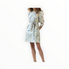 Black Iris The Greta Dress - Peony Blues
