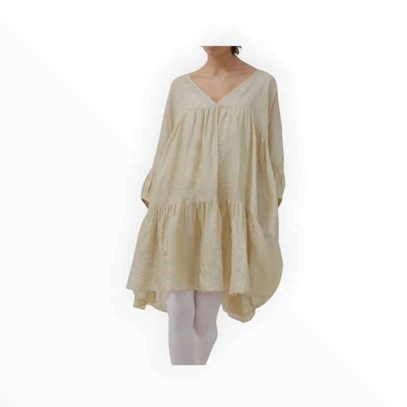 Anaak Airi Mini Dress - Sulphur