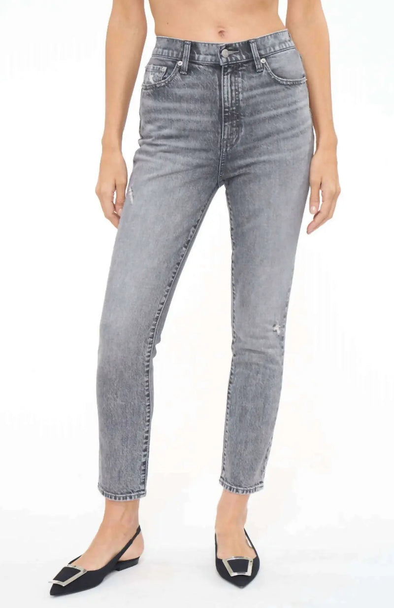 Pistola Kate High Rise Slim Straight Jean - Whittier
