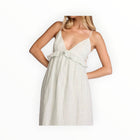 sundays Marceline Dress - Sea Foam Stripe