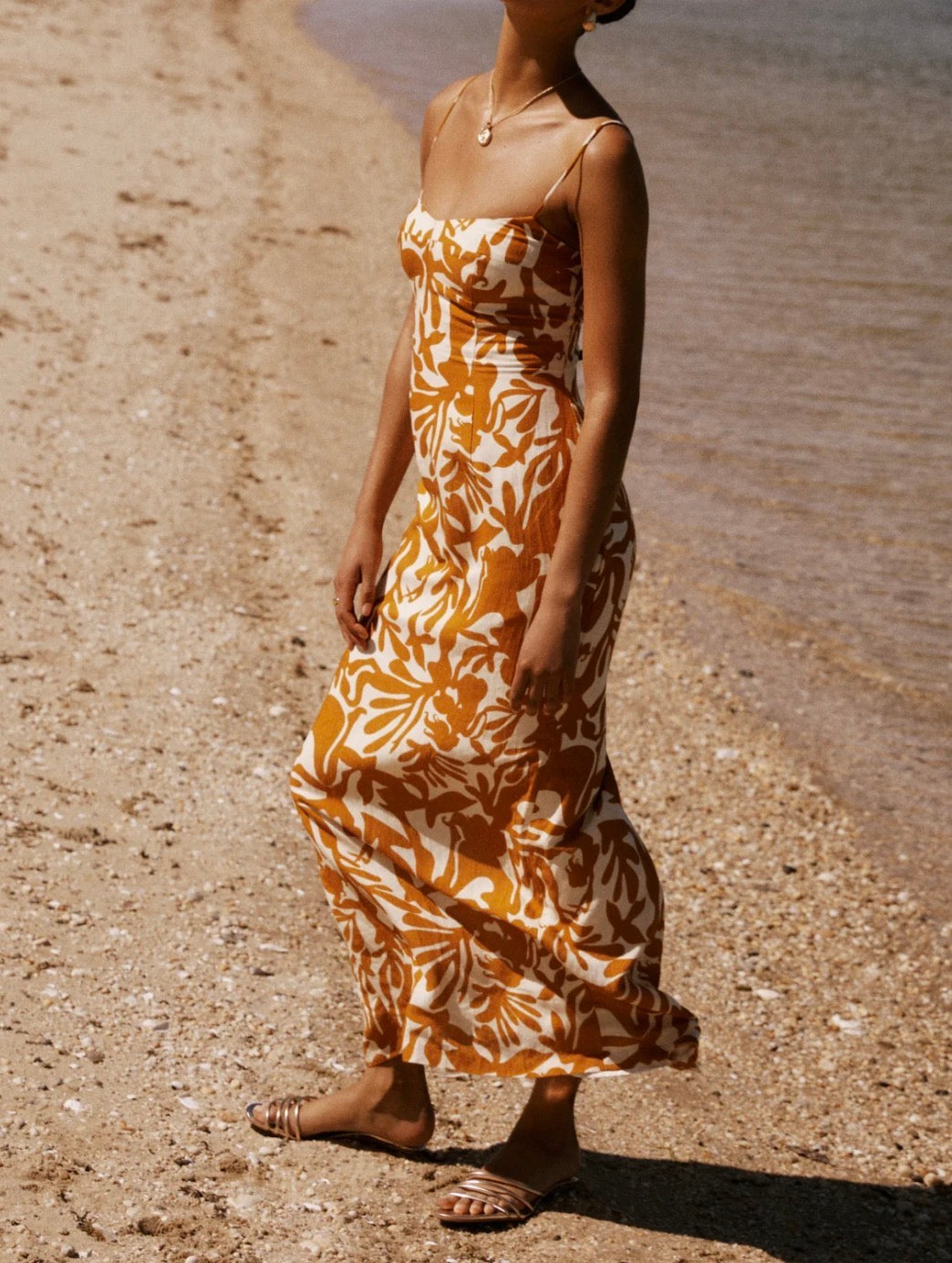 Amanda Uprichard Lawrence Maxi Dress - Botticelli Print