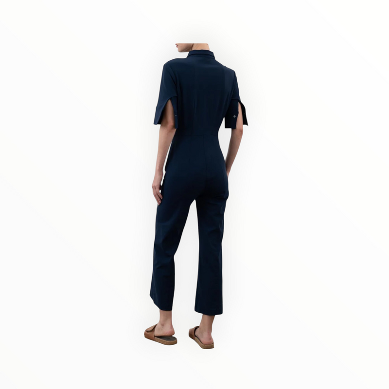 Elaine Kim Tech Stretch Cropped Utility Jumpsuit - Vancouver