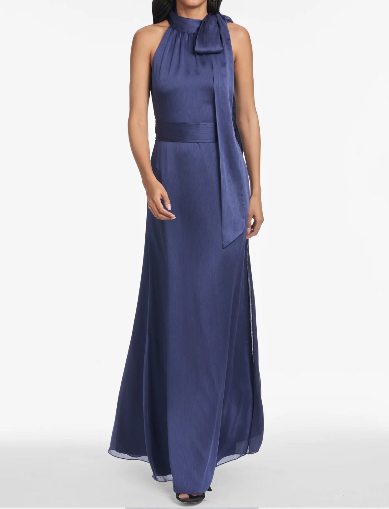 Sachin & Babi Kayla Gown - Deep Cobalt