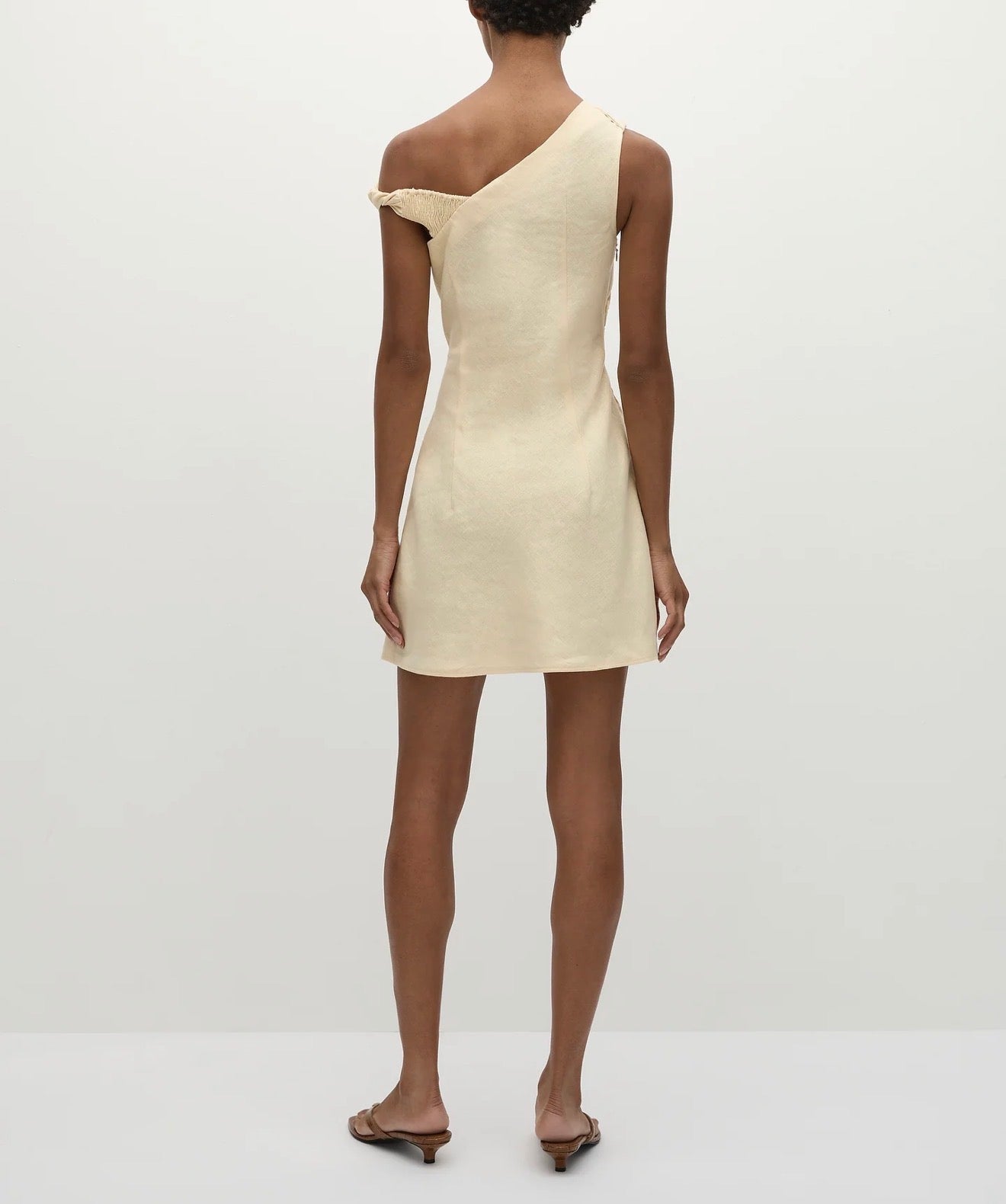 Faithful the Brand Suis Mini Dress - Butter
