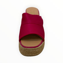 Gaimo Kala Jute Wide Heeled Leather Clogs - Kenzo