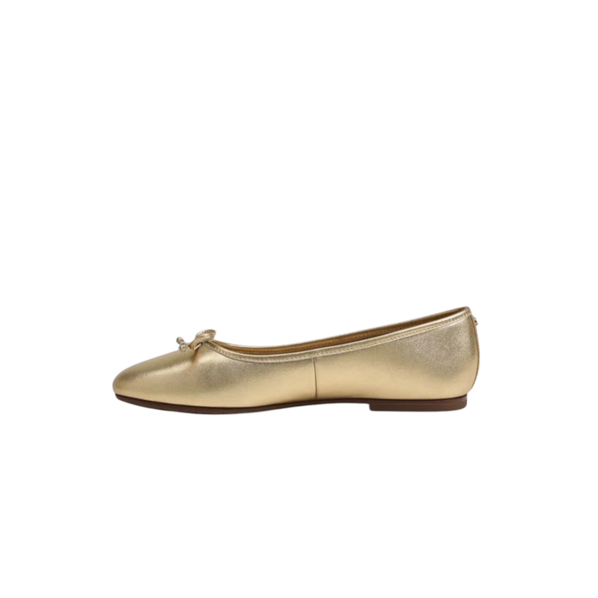 Sam Edelman Alie Ballet Flat - Amber Gold Leather