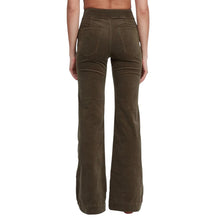 ASKK NY Brighton Wide Leg Cord - Safari Green