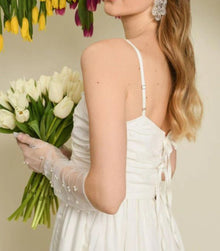 Sister Jane Arabella Bead Cami Dress - Pearled Ivory