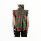Love the Label Viola Top - Helena Print