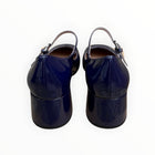 BiBi Lou Cardiff Mary Jane Heels - Navy Patent