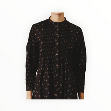 Thierry Colson Carnation Print Yvana Dress – Black