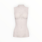 Wolford Snake Lace Top Sleeveless - Platinum