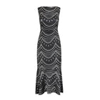 MISA Patricia Dress - Stranded Pearls Satin