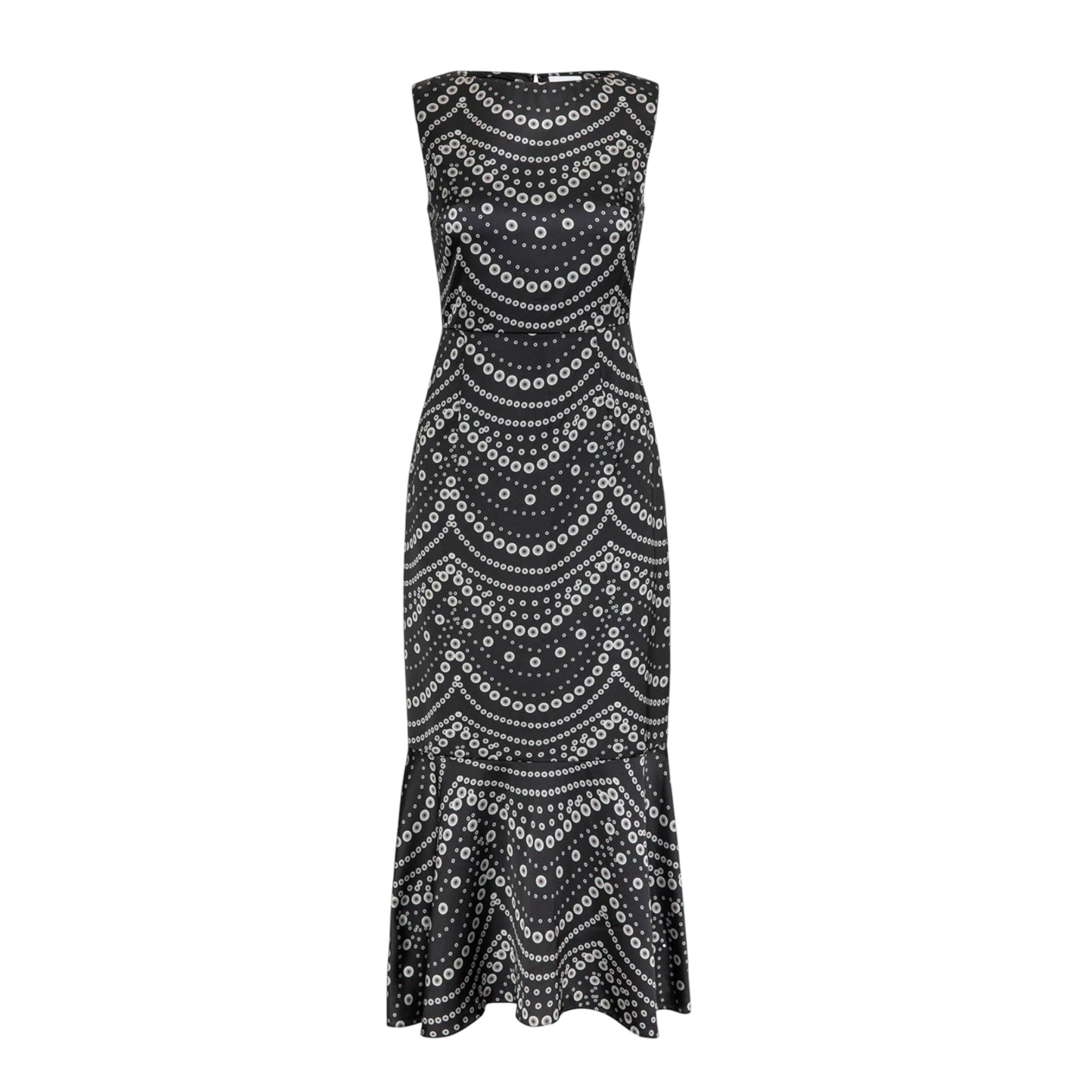 MISA Patricia Dress - Stranded Pearls Satin