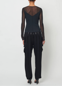 Raquel Allegra Poppy Top - Black