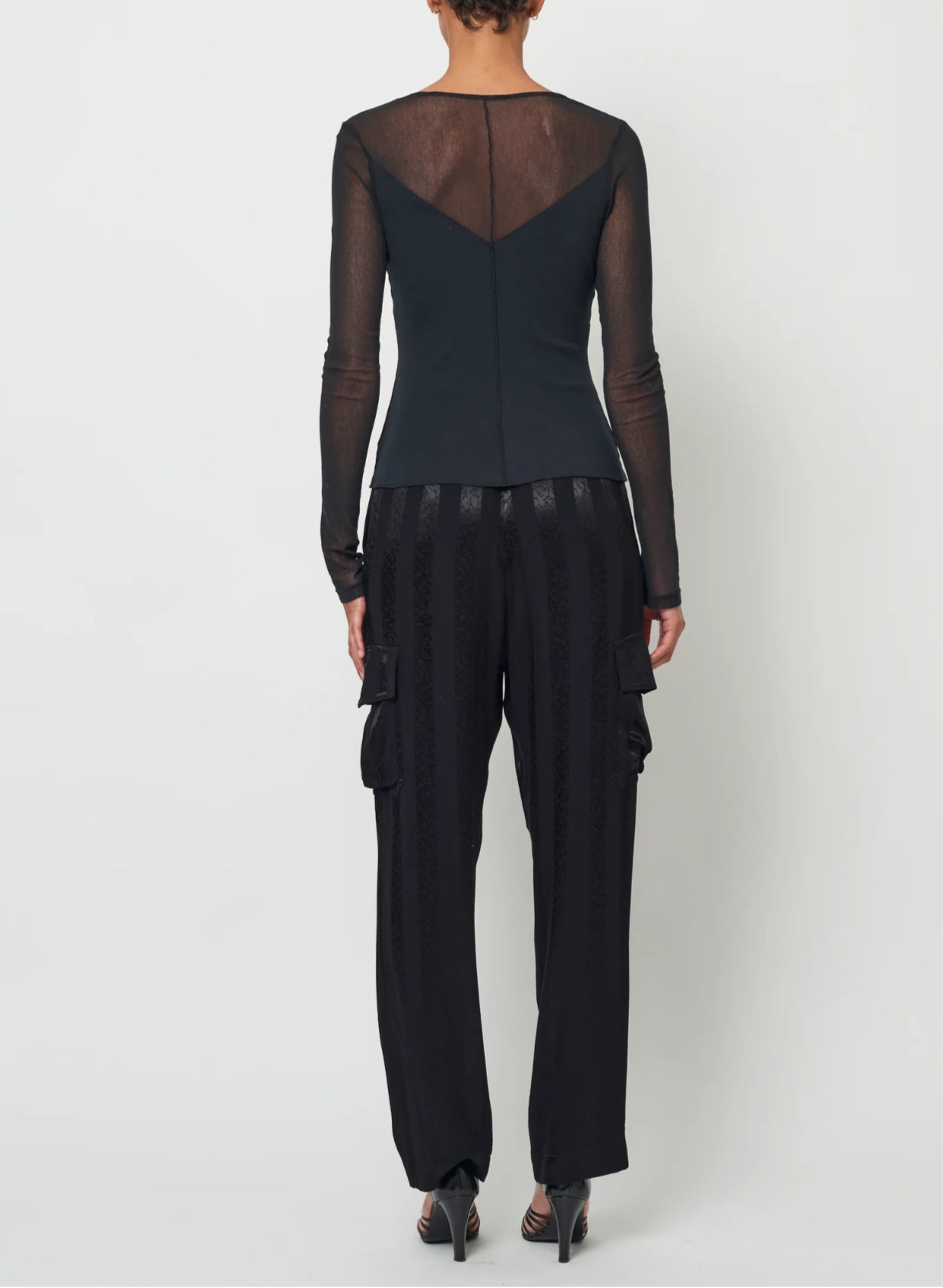 Raquel Allegra Poppy Top - Black