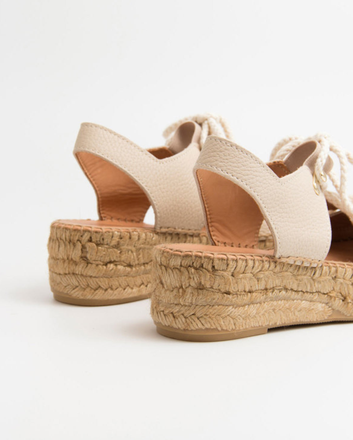 Naguisa Cima Espadrilles - Ivory