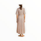 Trovata Aster Dress - Retro Grid Print