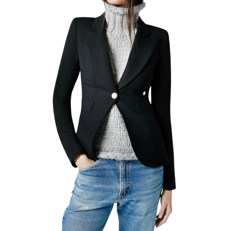 Smythe Classic Duchess Blazer - Black
