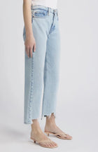 Frame Le Jane Chew Hem Crop - Fizz Indigo