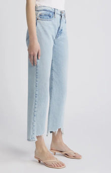 Frame Le Jane Chew Hem Crop - Fizz Indigo