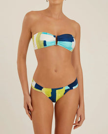 Lenny Niemeyer Side Ruched Bikini Bottom - Geo
